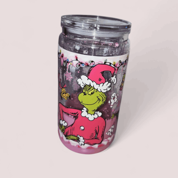 Grinchmas Glitter Tumbler - 500ML